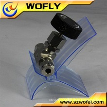 NV-02OD 1/2" plastic needle valve